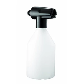 Nilfisk tisztítószeres flakon, habosító-vegyszerező tartály, fúvókával