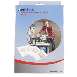 Nilfisk gyapjú porzsák 22L/30l 4db