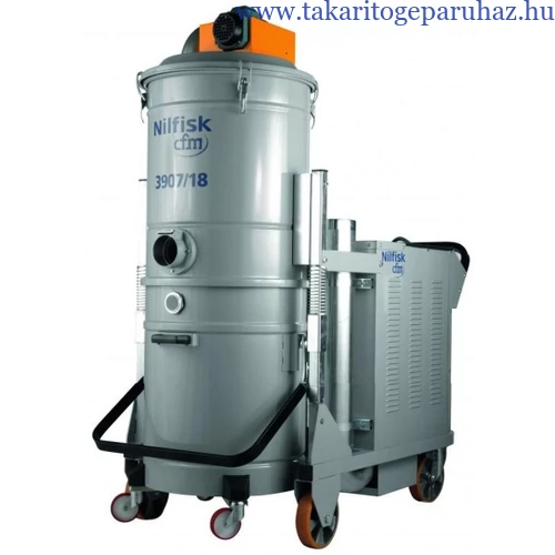 Nilfisk 3907/18 5PP háromfázisú száraz/nedves ipari porszívó