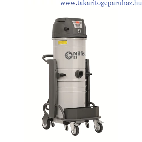 Nilfisk S3 L100 LC FM egyfázisú száraz/nedves porszívó
