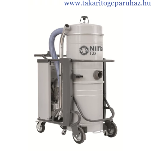 Nilfisk T22 L100 5PP háromfázisú száraz/nedves porszívó