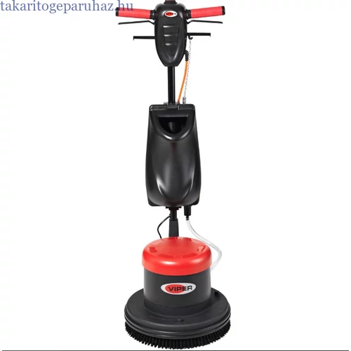VIPER LS 160 HD alacsony sebességű egytárcsás súroló, kefével, tartállyal, padtartóval