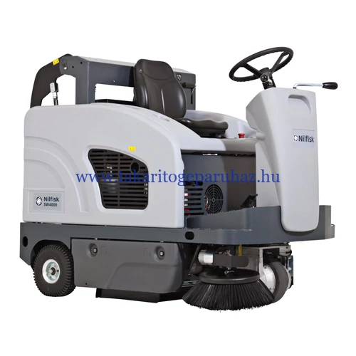 Nilfisk SW 4000 B akkumulátoros seprő-szívógép teljesen felszerelt